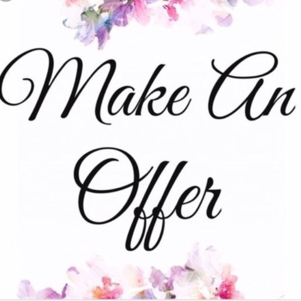 Make an offer on anything listed😊